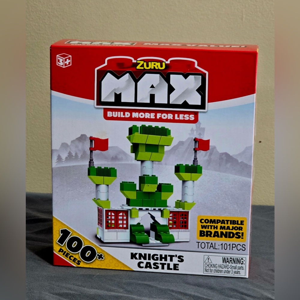 Zuru Max Building Blocks Knight's Castle NEW